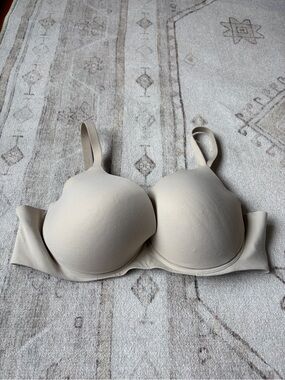 aerie Smooth Molded T-Shirt Bra - Light Beige